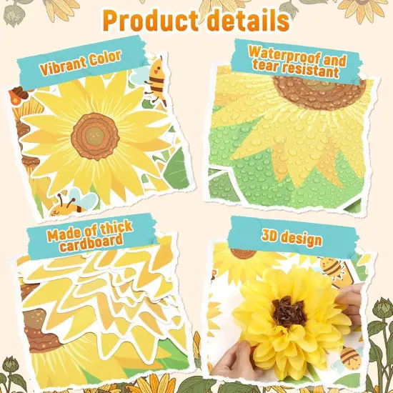 Sunflower Bulletin Board Decorations {4}