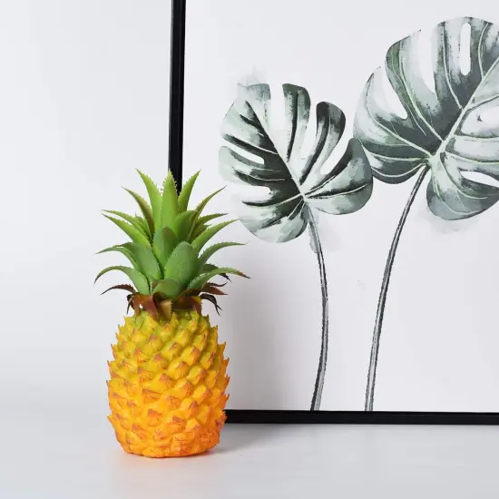 Artificial Pineapple, Realistic Artificial Fruit Fake Pineapple (8.2") {4}