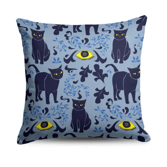 Halloween 18 Inch Throw Pillow Ghost Shapes {8}