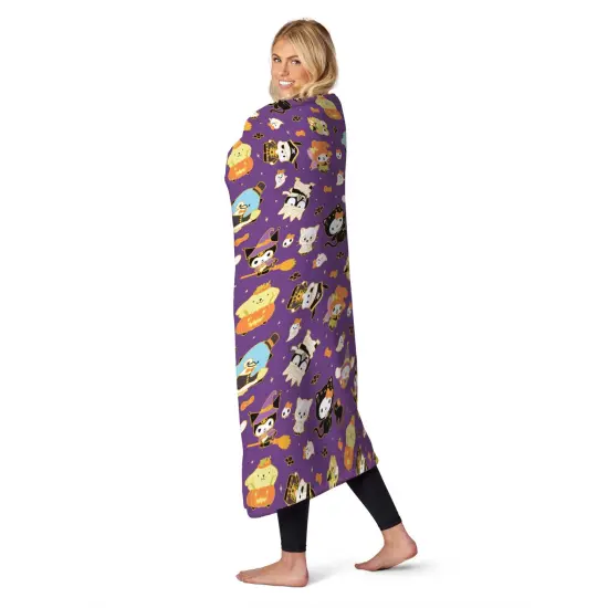 Sanrio Hello Kitty Halloween Silk Touch Throw Blanket Halloween gold {3}
