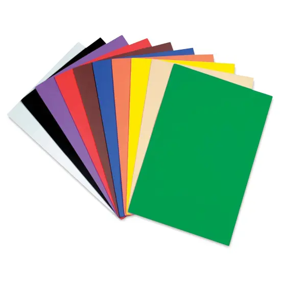 Creativity Street Wonderfoam Sheets - Assorted Colors, 12" x 18" Sheets, Pkg of 10 {1}