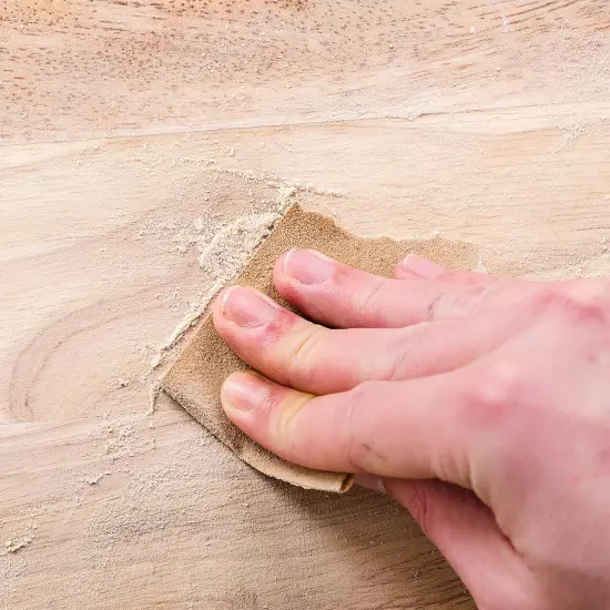 180 Grit - 1/4 Sheet Hook & Loop Sandpaper 5.5" x 4.5" - For Automotive & Wookworking Palm Sanders - Box of 25 {5}