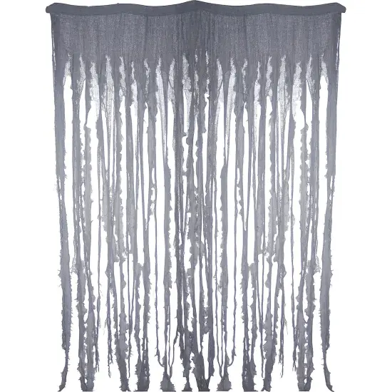 72"x 0.5"x 96.1 Inch Creepy Cloth Curtain Halloween Haunted Decoration {1}