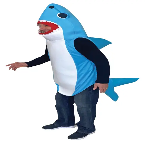 Ultimate Pink or Blue Shark Costume, Adult Size Small-Medium & Large-XL {1}