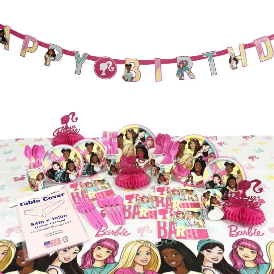 Barbie Birthday Party Deluxe Kit {2}