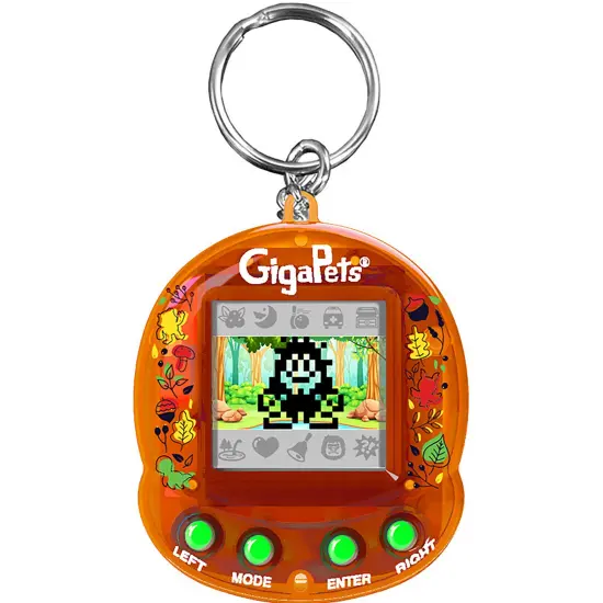 GigaPets: Cryptids - 3 Pets In 1, Multiple Evolutions, BigFoot, MothMan & Nessy, Virtual Interactive Pet Keychain, Uncover The Secrets, Kids Ages 5+ {3}