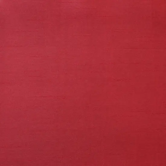 Florenza Faux Silk Flame Resistant Low Maintenance 100% Polyester Fabric Cherry {1}