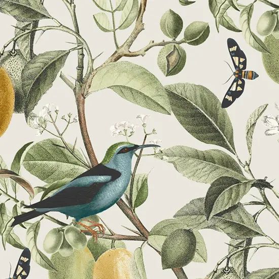 NEXT Fruit Tree Spring Neutrals Wallpaper {4}