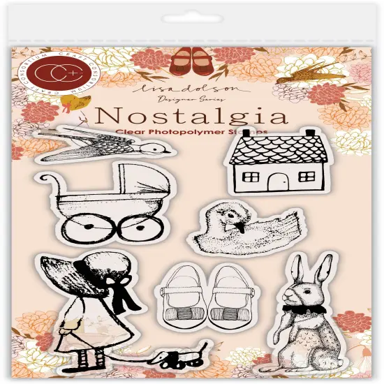 Craft Consortium Photopolymer Stamp set-Nostalgia {1}