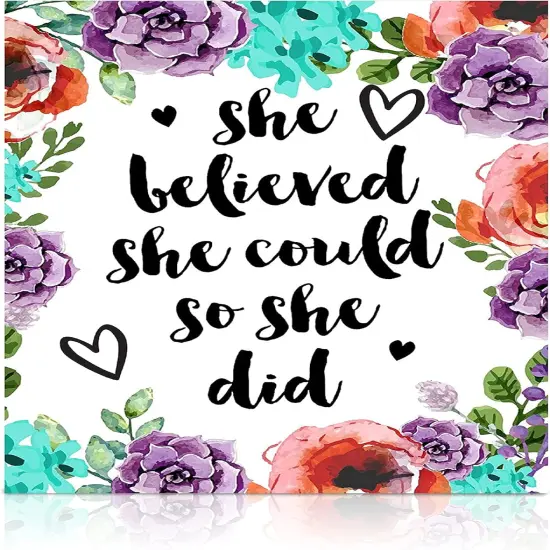 Inspirational Floral 5D Diamond Painting Kits for Adults 12x16 {1}