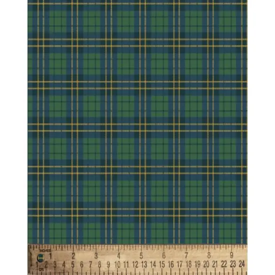 Dads Classic Plaid Cotton Fabric | By the Yard | Sewing and Crafting | 44 inches wide {1}