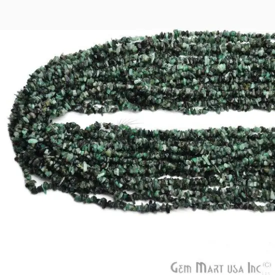 Ruby Zoisite Chip Beads, 34 Inch, Natural Chip Strands, Drilled Strung Nugget Beads, 3-7mm, Polished, GemmartUSA (CHRZ-70001) {4}