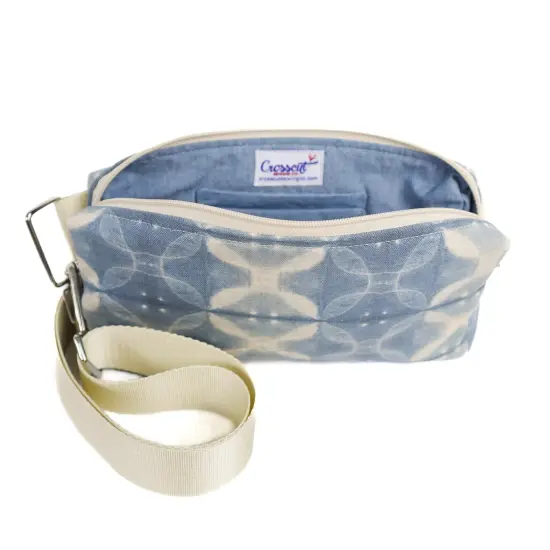 Crosscut Sewing Co.&reg; Belt Bag Sewing Project Kit - Beginner Friendly DIY Sewing Kit Shibori {4}