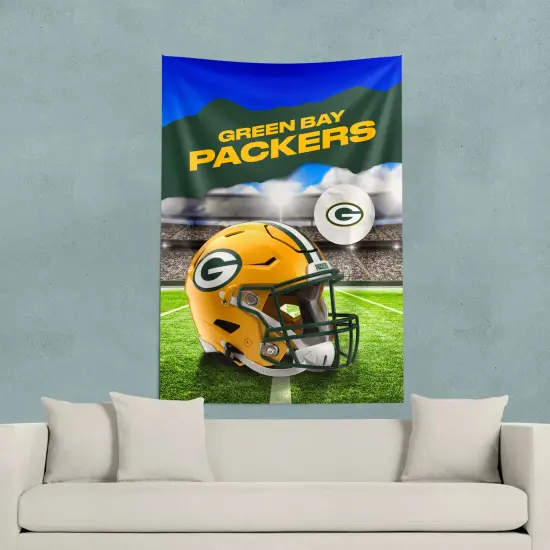 Green Bay Packers NFL Midfield Wall Hanging Tapestry 40 x 57 inches {3}
