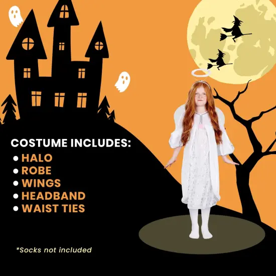 Child Christmas Angel Costume {7}