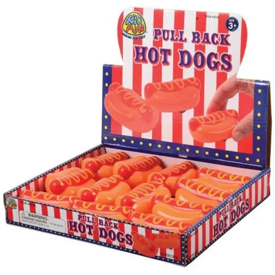 Pull Back Hotdogs Include 12 Unit {4}