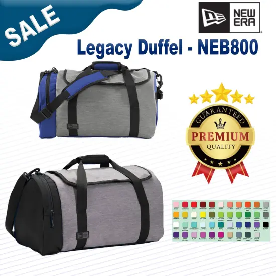 New Era&reg; Legacy Duffel Black/Myth Cam {2}