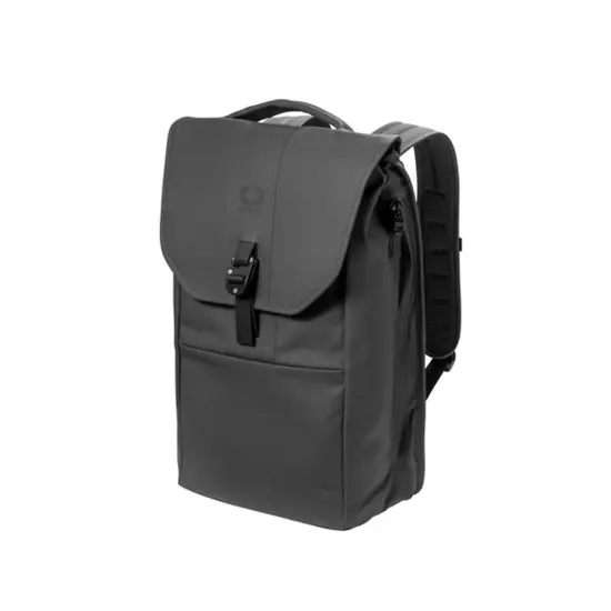 OGIO&reg; Resistant Rolltop Pack with Laptop Sleeve Blacktop {3}