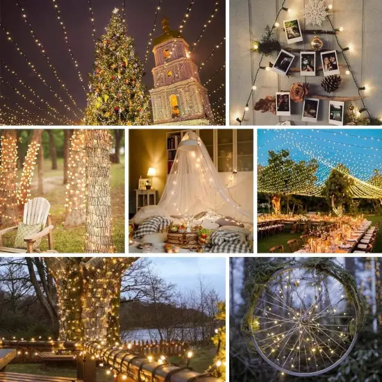 75.8 FT 200 LED Christmas String Lights Outdoor/Indoor {5}