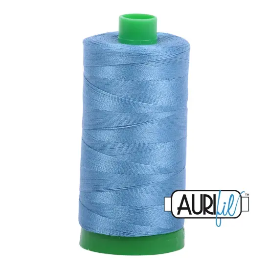 Wedgewood (4140) | 40wt Large Spool (1000M / 1094Y) | Aurifil Thread {1}