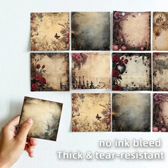 Retro 9 Pack/450 Sheets 3x3 inch Sticky Notes Set, Reusable Tearable Post it Notes and High-Adhesive Planner Notepad Desk Accessories for School, Office, and Home - Bulk Retro Stationery Gift {5}