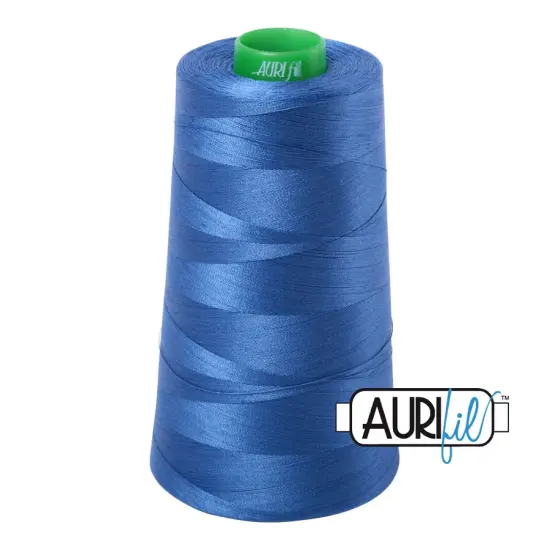 Delft Blue (2730) | 40wt Cone (4700M / 5140Y) | Aurifil Thread {1}