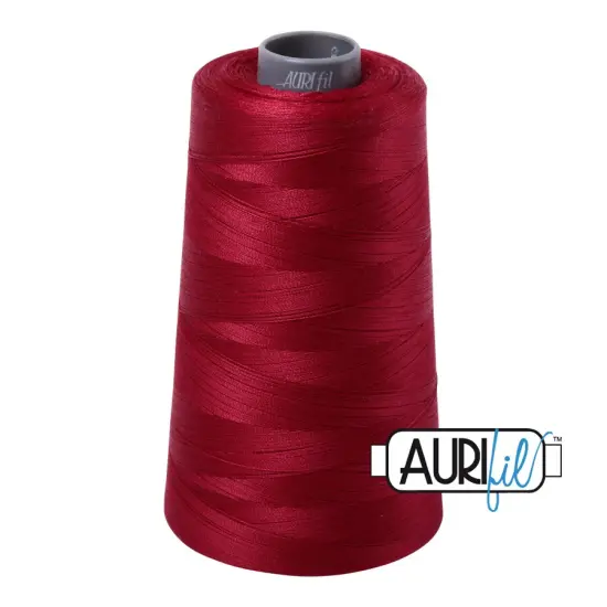 Red Wine (2260) | 28wt Cone (3300M / 3609Y) | Aurifil Thread {1}