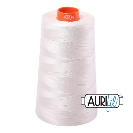 Muslin (2311) | 50wt Cone (5900M / 6452Y) | Aurifil Thread {1}