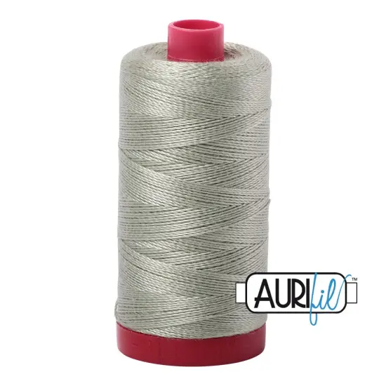 Light Laurel Green (2902) | 12wt Large Spool (325M / 356Y) | Aurifil Thread {1}