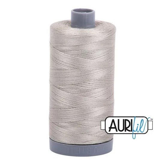 Light Grey (5021) | 28wt Large Spool (750M / 820Y) | Aurifil Thread {1}
