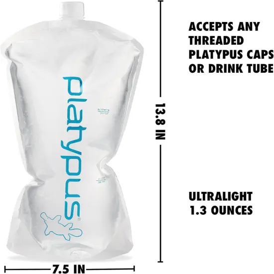 2-Liter Ultralight Collapsible Water Bottle {2}