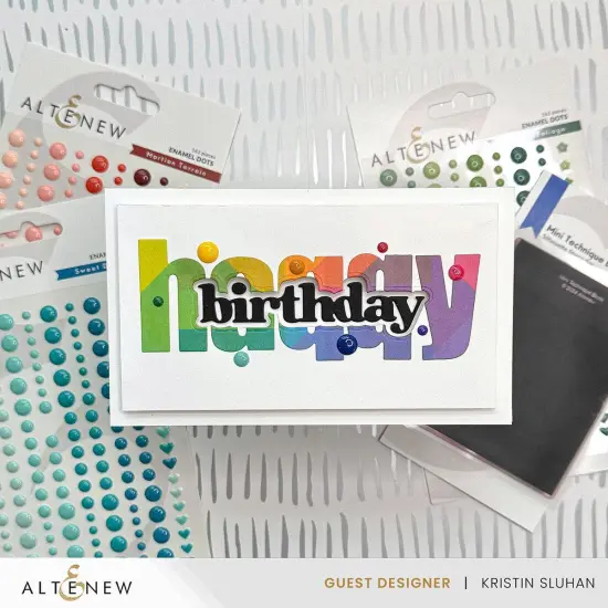 Mini Technique Block Stamp Set {4}