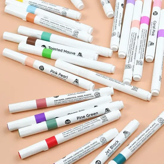 Acrylic Marker 24 Color Set - Vol. 1 {6}