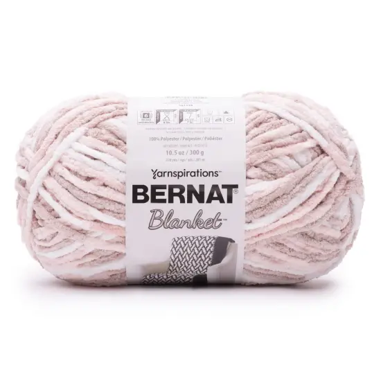 Bernat Blanket Big Ball Yarn 24 Pack-Salmon Sand Variegated {3}