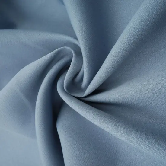 1 Yard Barbie Solid Knit Fabric, 57/58&Prime; Wide Polyester Spandex Blend DENIM VINTAGE {7}