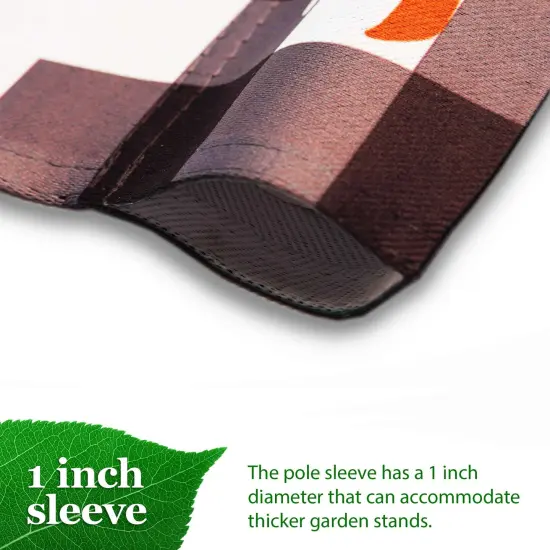 G128 Life is Ruff Dog House Garden Flag 12x18 In Double Sided Blockout Fabric Yard Garden Lawn Decoration {5}