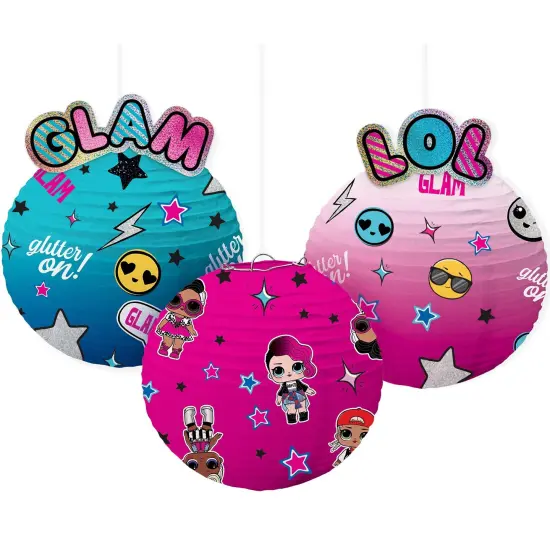 LOL Together 4Eva! Hanging Lantern Decoration Kit - 3ct {1}