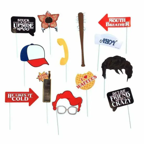 13-Piece Stranger Things Photo Prop Kit {2}