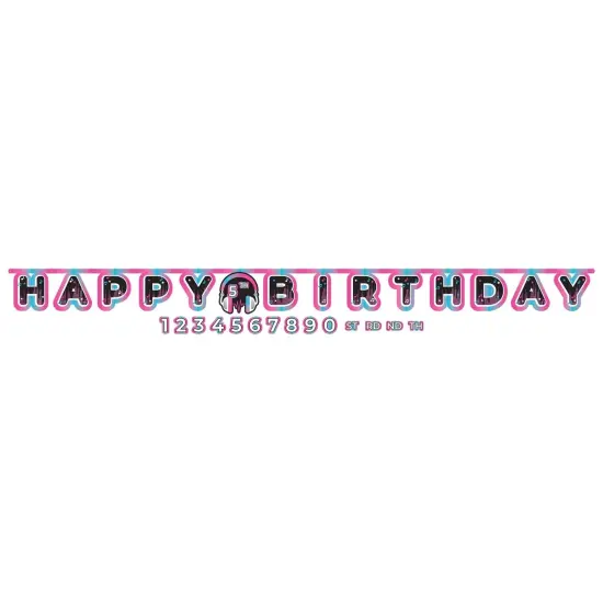 Internet Famous "Add-an-Age" Happy Birthday Banner {1}