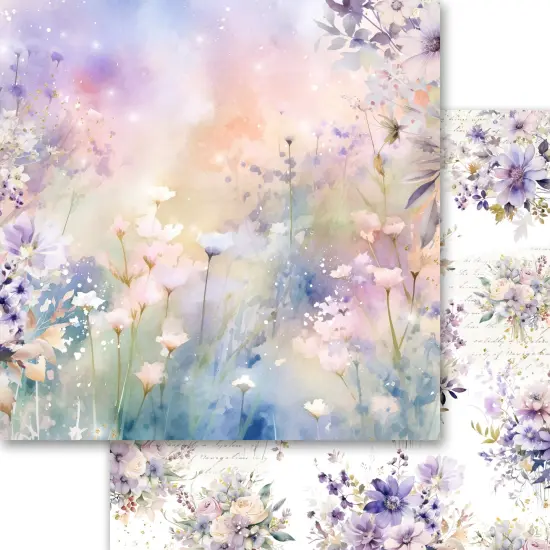 Memory Place Collection Pack 12"X12"-Lavender Love {5}