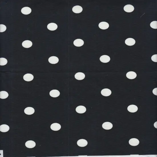 1 Yard Stretch Poplin Big Dot Print Fabric, 57/58&Prime; Wide Cotton Spandex Blend IVORY {3}