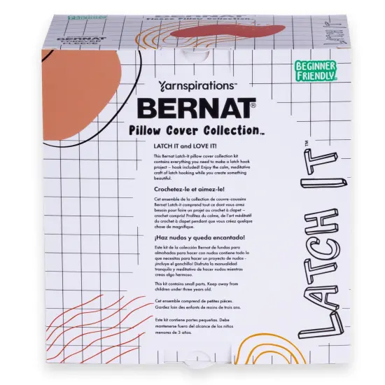 Bernat Latch It Pillow-Lava Lamp {4}