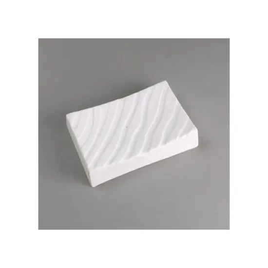 6&rdquo; x 4" x 1" Wave Soap Dish Glass Fusing Kiln Mold {3}
