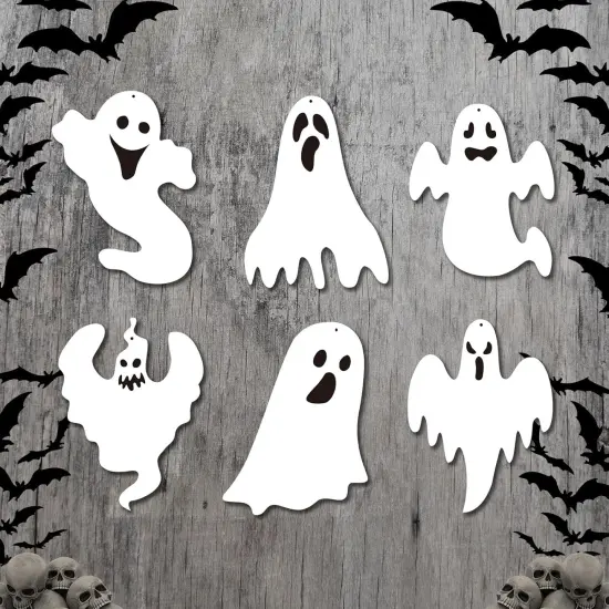6PCS Halloween Outdoor Decorations Yard Signs Stakes {3}