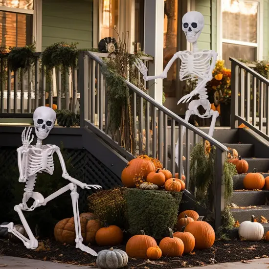 2Pack Skeletons Halloween Decorations {2}