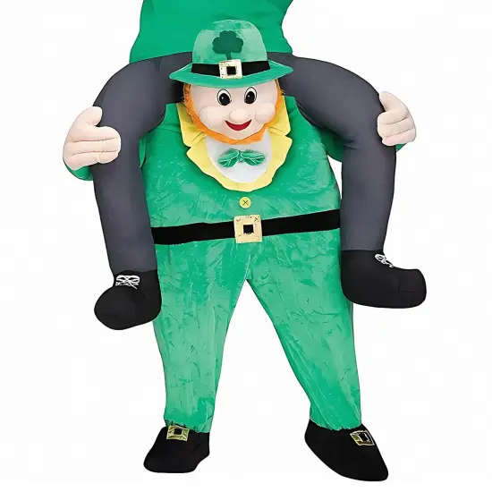 Carry Me Leprechaun Costume Adult Standard {3}