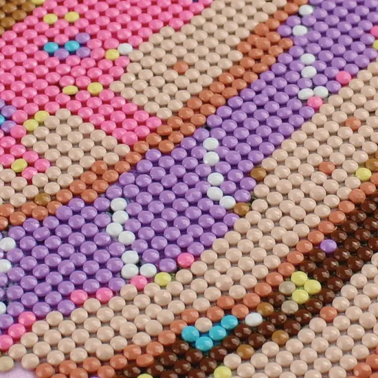 Camelot Dots Diamond Art Kit 8.7"X11.4"-Cool Giraffe {5}