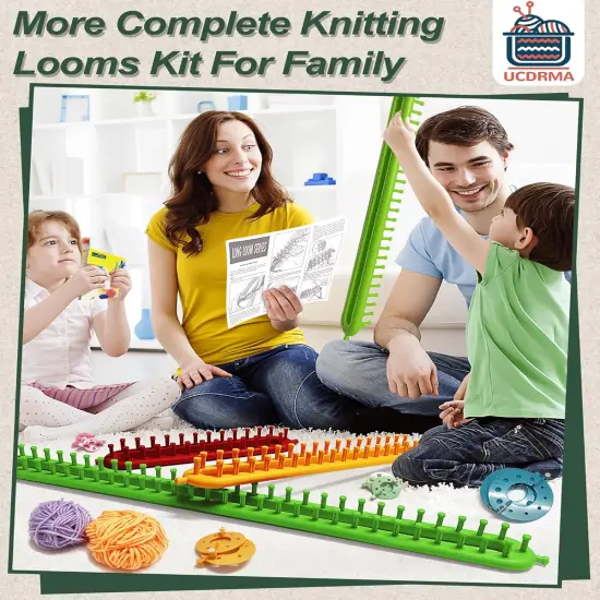 Knitting Loom Kit 35PC Scarf Loom Knitting Kit for Beginners {2}