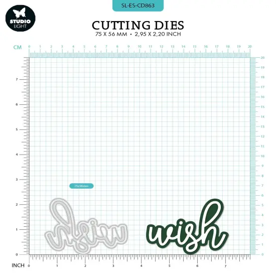Studio Light Essentials Cutting Die-Nr. 863, Wish {4}