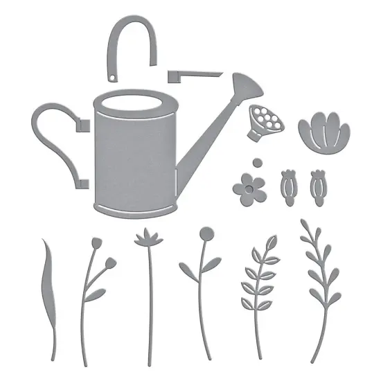 Spellbinders Etched Die From The Out And About Collection-Sprinkle & Grow {3}